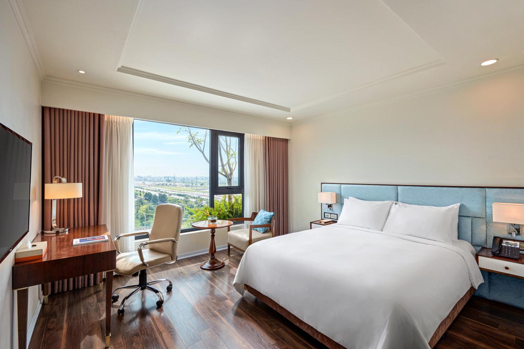 Ravatel Luxury Hotel Bac Giang Bagian luar foto